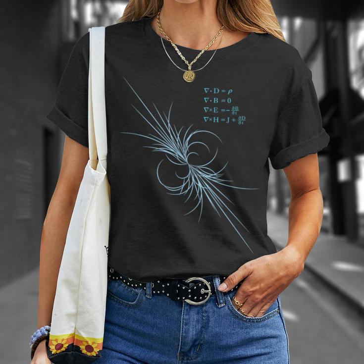マクスウェル 方程式 物理学 研究 科学愛好家 物理学者 Tシャツ 彼女への贈り物