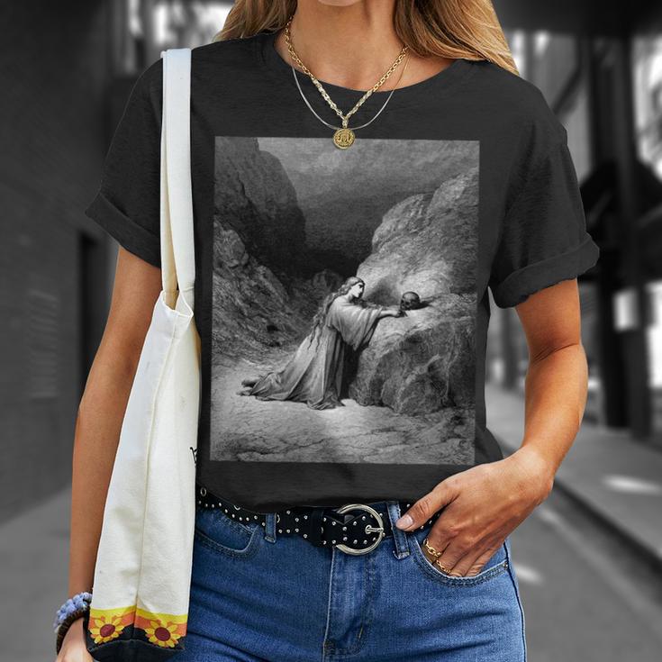 マグダラのマリア・ギュスターヴ・ドーレ ロマン主義 聖書芸術 長袖tシャツ Tシャツ 彼女への贈り物