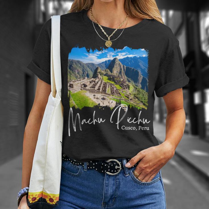 マチュピチュ 長袖tシャツ Tシャツ 彼女への贈り物