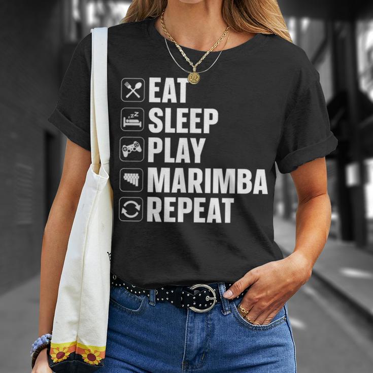マリンバイートスリーププレイマリンバ Tシャツ 彼女への贈り物