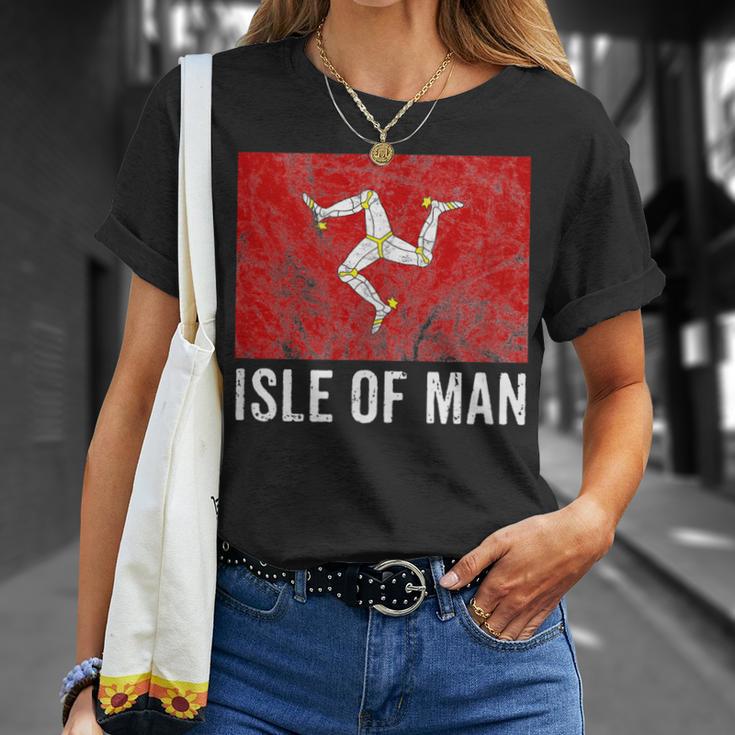 マン島旗 マンクス トラディショナル 3脚 Tシャツ 彼女への贈り物