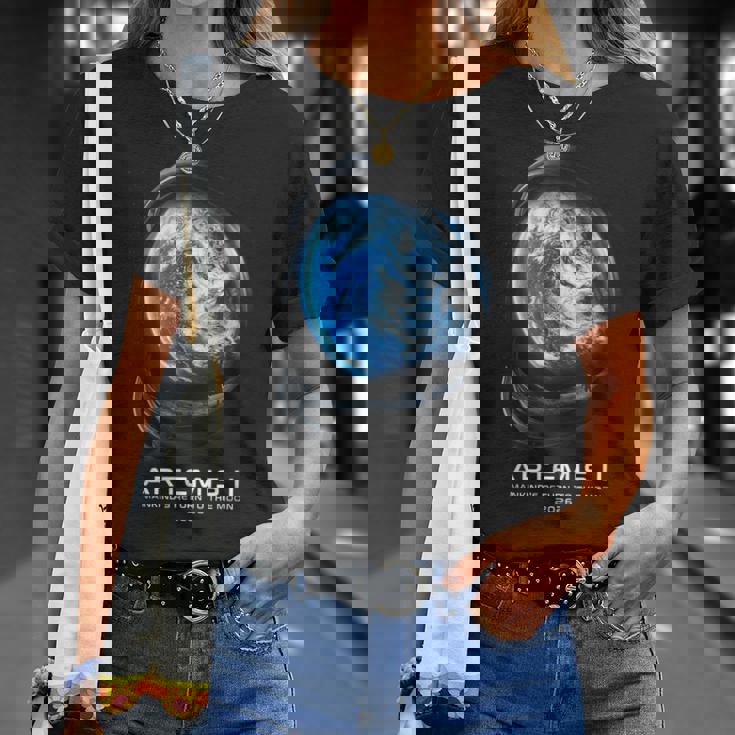 ミッション・トゥ・ザ・ムーン 2026 宇宙飛行士 アルテミス ロケット アルテミス2 Tシャツ 彼女への贈り物