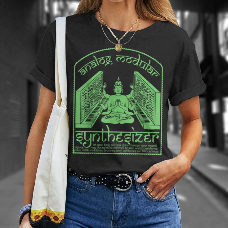 モジュラーシンセ面白いシンセサイザー Tシャツ 彼女への贈り物