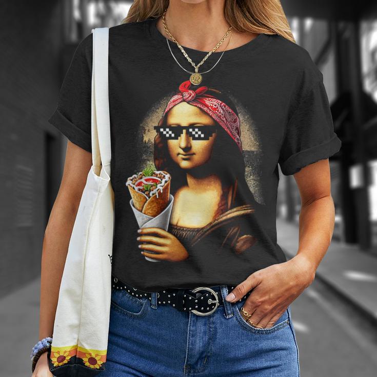 モナリザ ドネルケバブ Tシャツ 彼女への贈り物