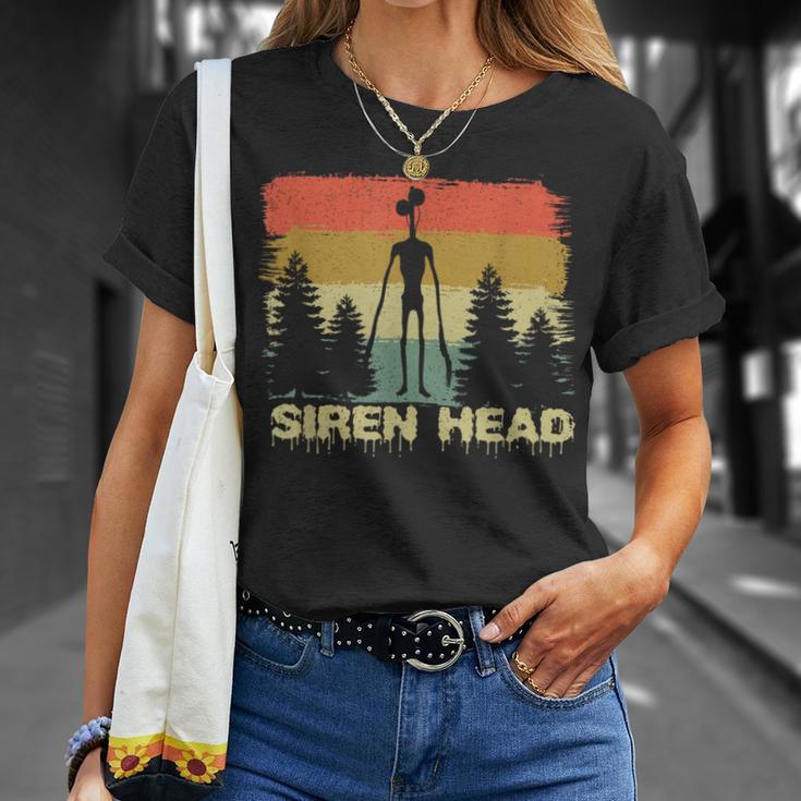 モンスター神話 サイレンヘッド ミステリアスクリーチャー 不気味なハロウィン Tシャツ 彼女への贈り物