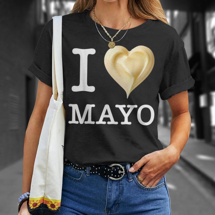ユニークなマヨネーズ愛好家のために Tシャツ 彼女への贈り物