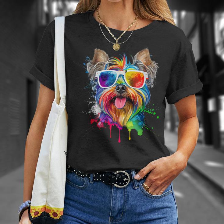 ヨークシャーテリア 犬好き ヨーキーマム Tシャツ 彼女への贈り物