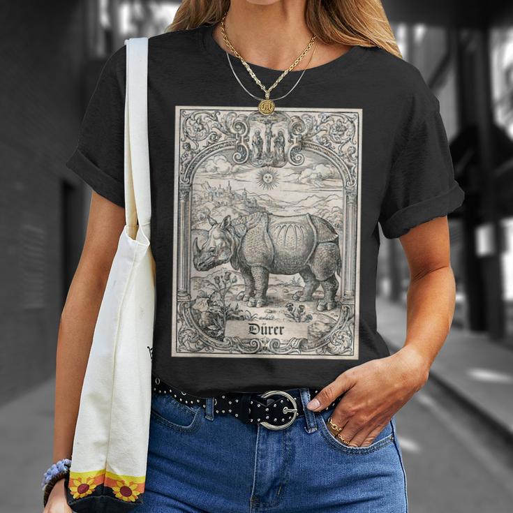 ライノセラス・アルブレヒト・デューラー・アルブレヒト・デューラー Tシャツ 彼女への贈り物