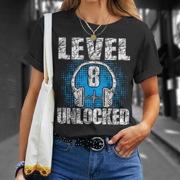 レベル8 アンロック バースデー 8歳 ゲーマー Tシャツ 彼女への贈り物