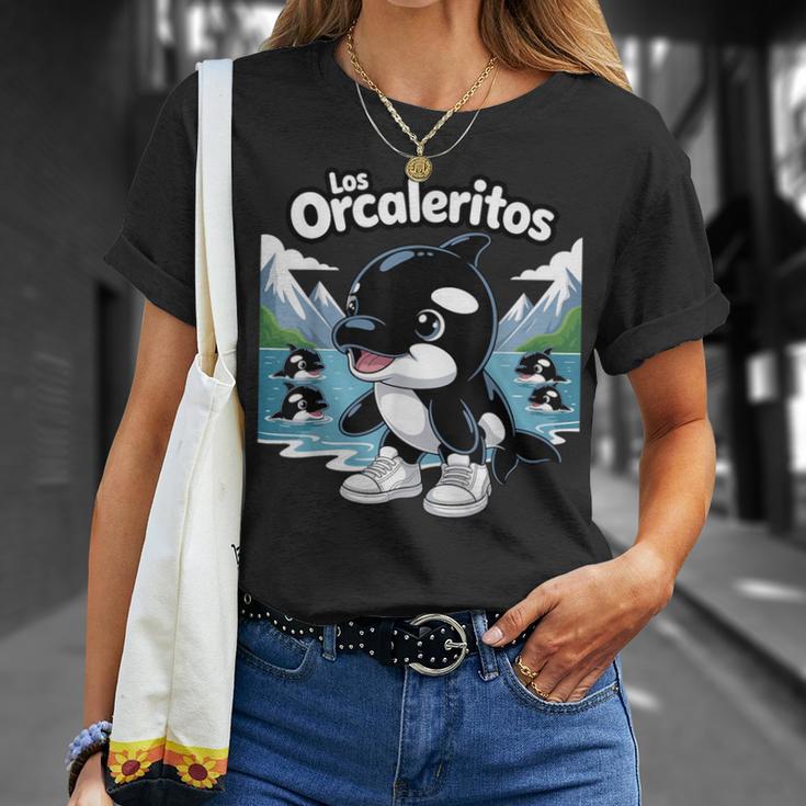 ロス・オルカレリトスバイラル・イタリアン・ブレインロット・ミーム Tシャツ 彼女への贈り物