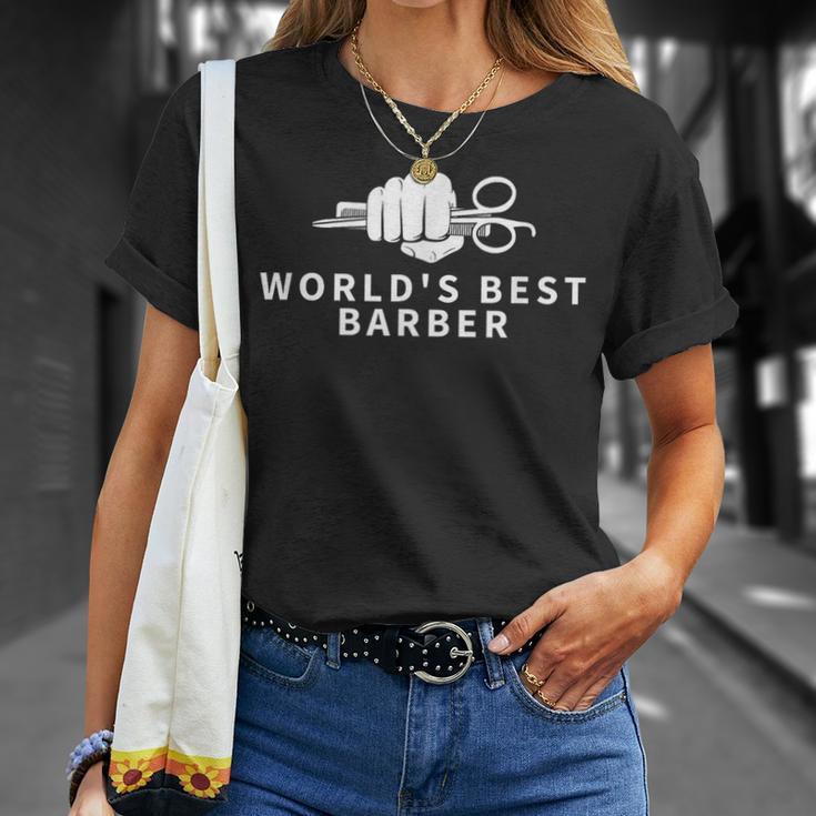ワールド・ベスト・バーバープラウド・ファニー・バーバー Tシャツ 彼女への贈り物
