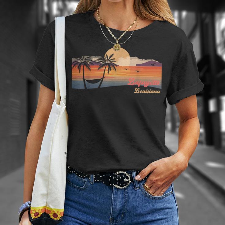 ヴィンテージ ラファイエット ルイジアナビーチ Tシャツ 彼女への贈り物