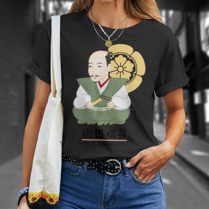 偉人シリーズ_織田信長 Tシャツ 彼女への贈り物