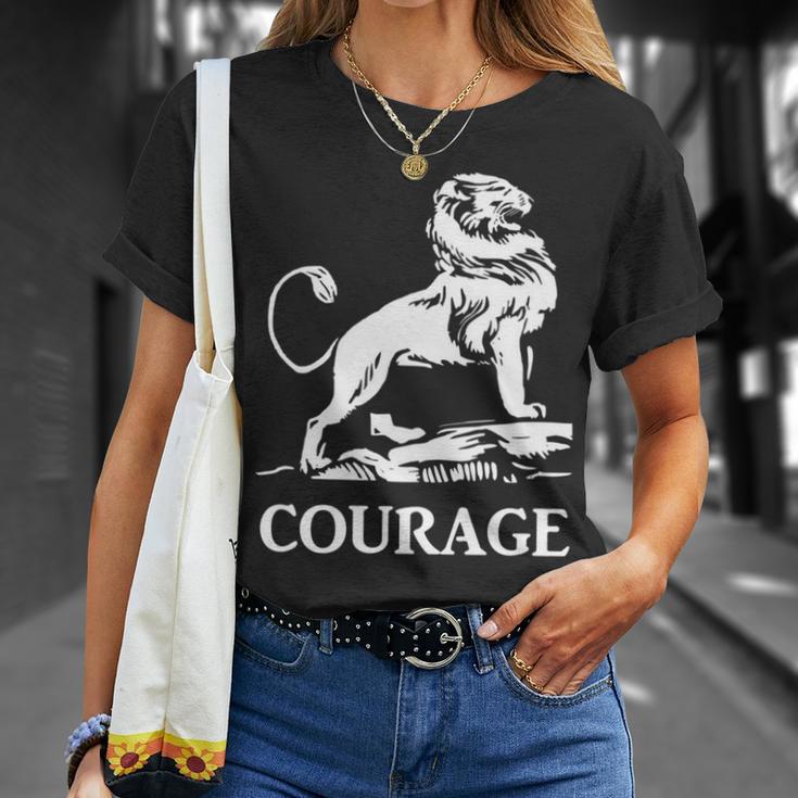 勇気を持って 長袖tシャツ Tシャツ 彼女への贈り物