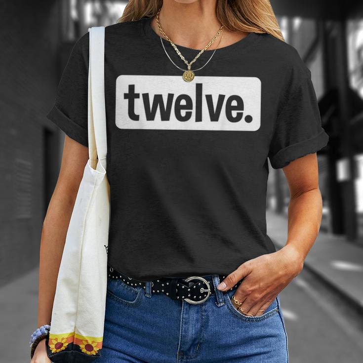十二十二歳の誕生日 12歳 男の子 12歳の誕生日 女の子 Tシャツ 彼女への贈り物