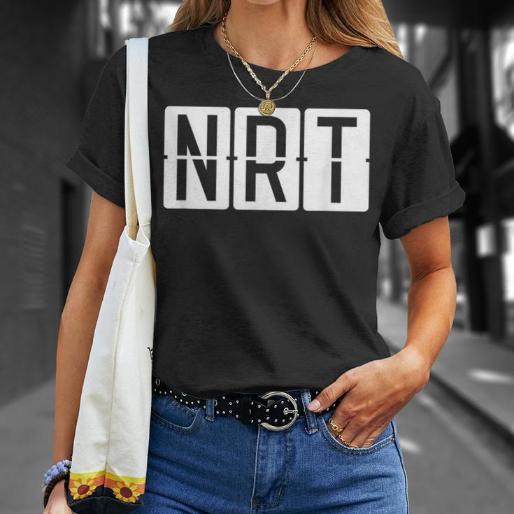 成田国際空港 東京都 Nrt Tシャツ 彼女への贈り物