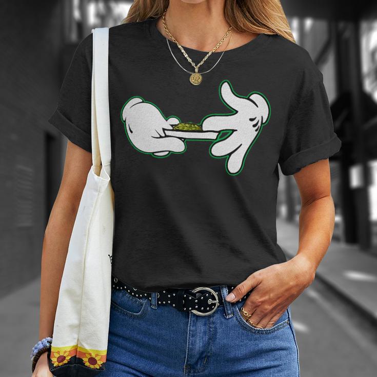 手巻きジョイント 漫画 マリファナ ウィードポット 大麻 新品 Tシャツ 彼女への贈り物