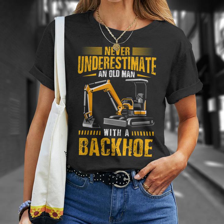 掘削機オペレーター 重機オペレーター重機 Tシャツ 彼女への贈り物