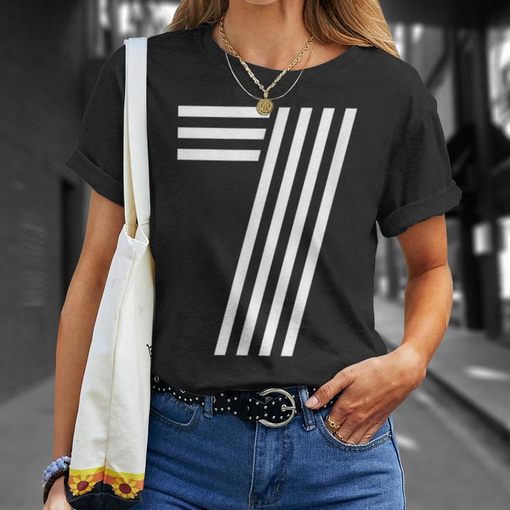 数字 7 ラッキーナンバーセブン Tシャツ 彼女への贈り物