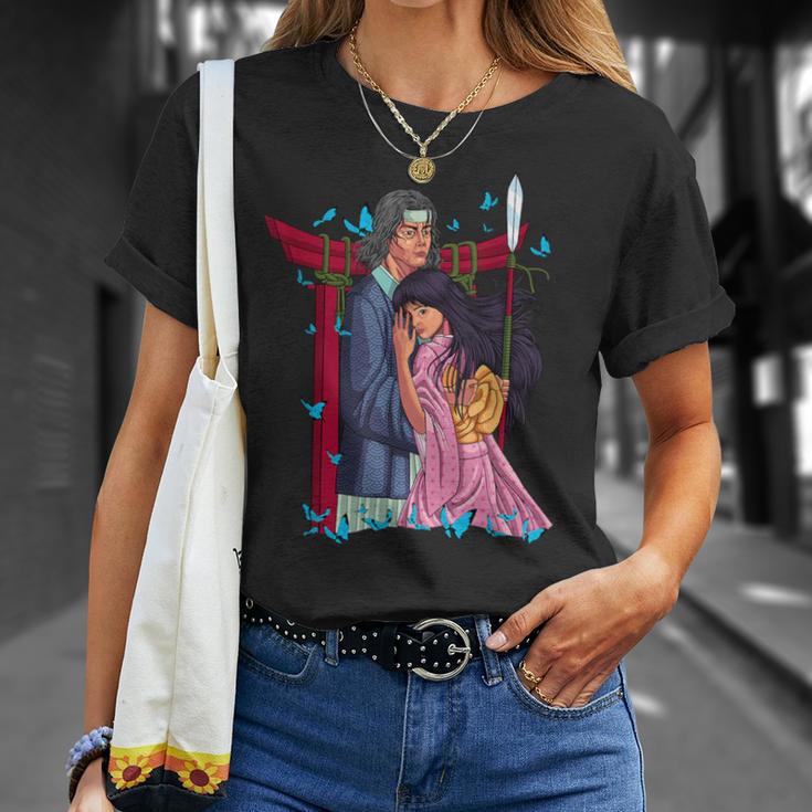 日本の神 イザナギとイザナミ Tシャツ 彼女への贈り物