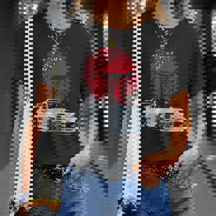 日本国内市場向けスープラ ヴィンテージ Jdm チューニング ドリフトカー Tシャツ 彼女への贈り物