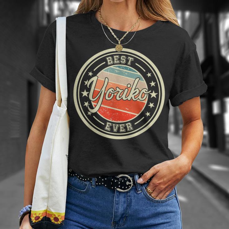 最高のヨリコ これまでで面白いことを言うファーストネーム ヨリコ Tシャツ 彼女への贈り物