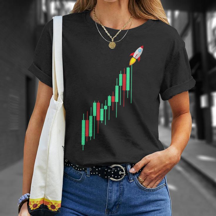 月へムーニング暗号株取引強気トレーダー Btc Tシャツ 彼女への贈り物