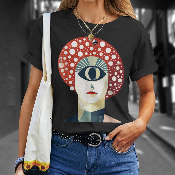 森の目 Tシャツ 彼女への贈り物