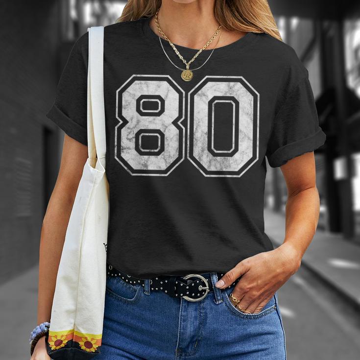 番号 80 Tシャツ 彼女への贈り物