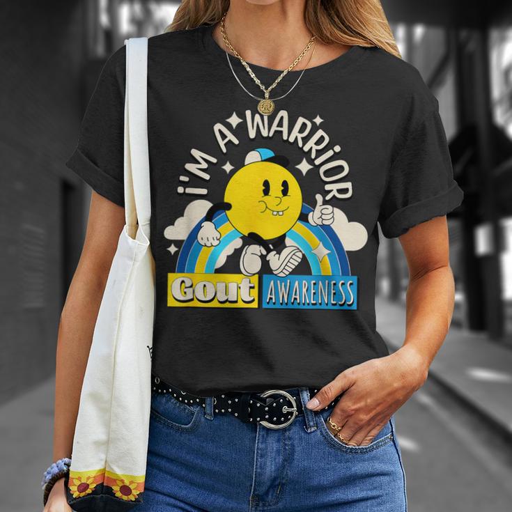痛風戦士 関節炎 痛風啓発 Tシャツ 彼女への贈り物