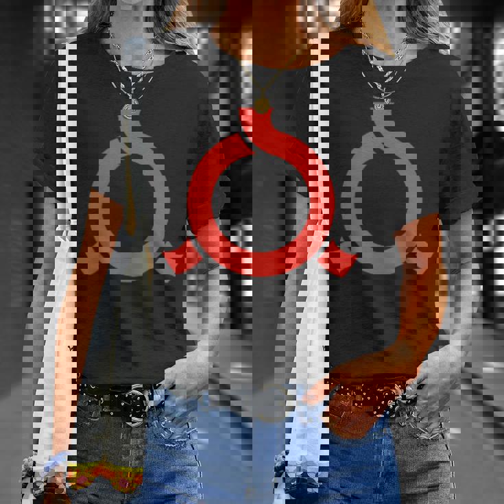 福島県旗 本州 日本 シンボル エンブレム Tシャツ 彼女への贈り物