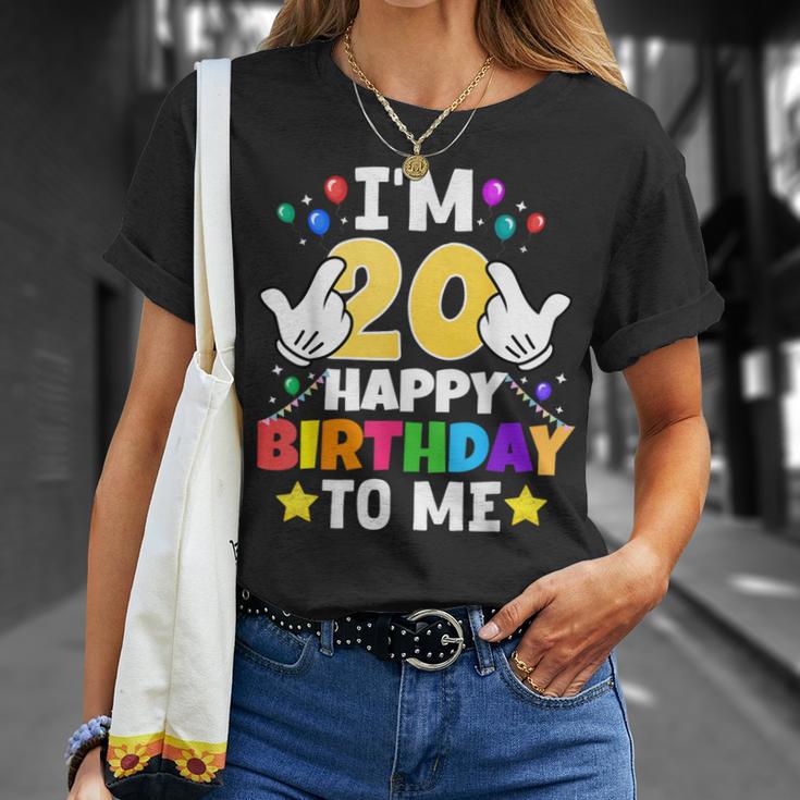 私は20歳です。お誕生日おめでとう、面白い20歳の誕生日 Tシャツ 彼女への贈り物