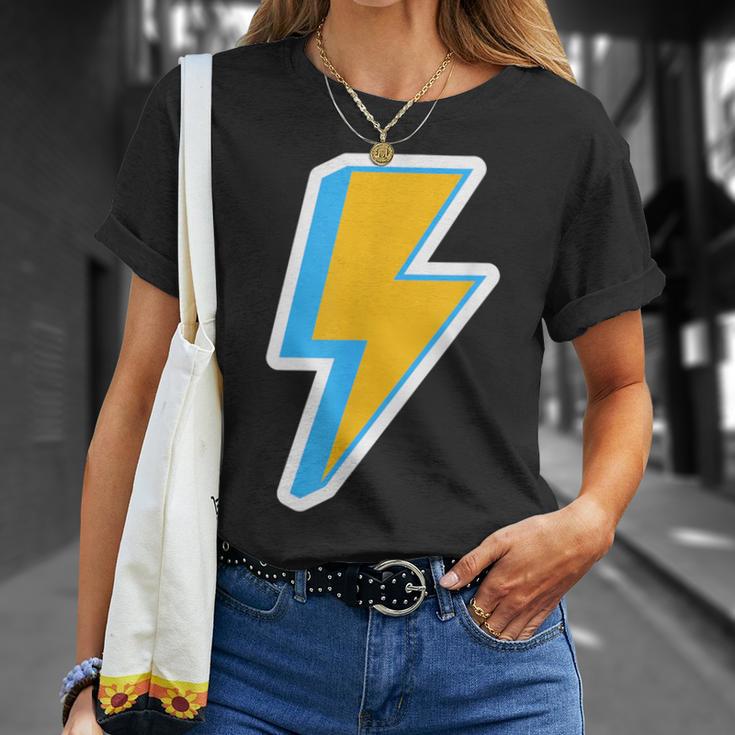 稲妻シャツ メンズ カラフル 稲妻 ボルト Tシャツ 彼女への贈り物