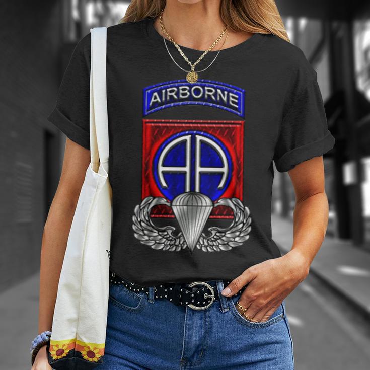 第82空挺師団 誇り高き退役軍人の日のギフト Tシャツ 彼女への贈り物