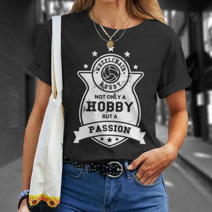 車椅子ラグビーtシャツ 情熱障害 スポーツギフト Tシャツ 彼女への贈り物