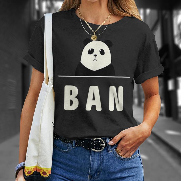 面白い 「Ban」おもしろギャグ-ジョーク 漢字 ばん 文字入り Tシャツ 彼女への贈り物