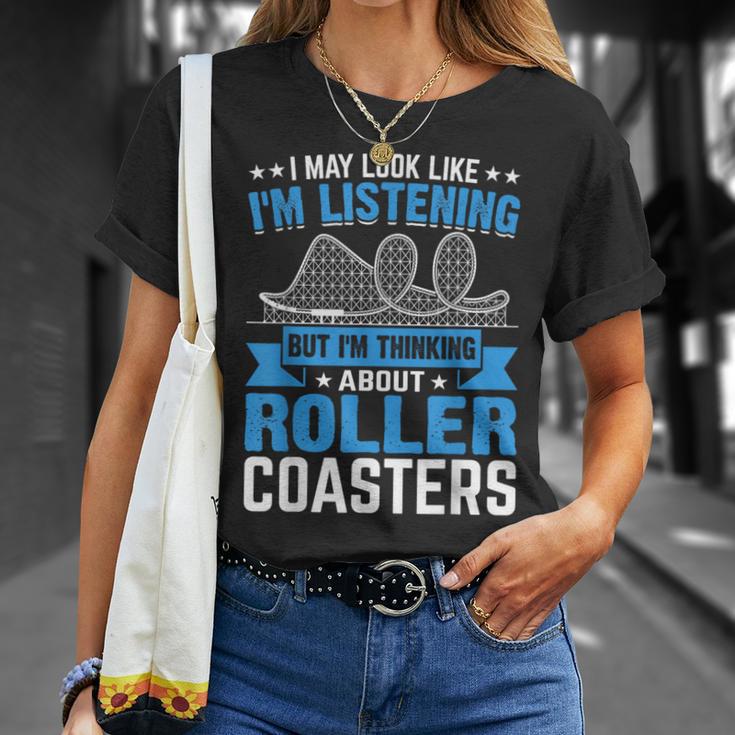 面白いジェットコースター テーマパーク ジェットコースター Tシャツ 彼女への贈り物