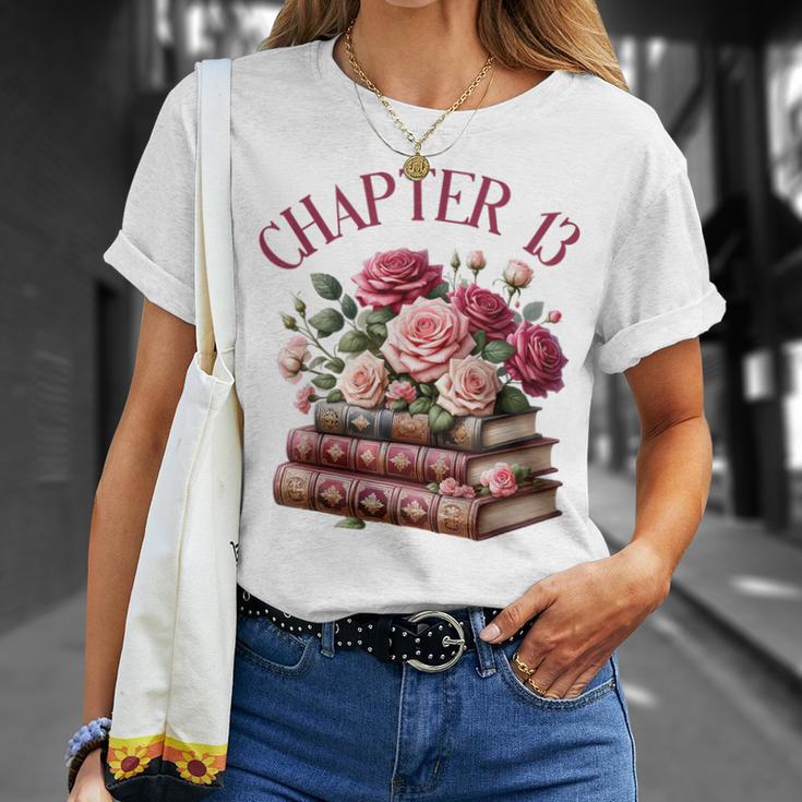 13th Birthday Chapter 13 For Girls Book Lover Bookish Reader T-Shirt Gifts for Her