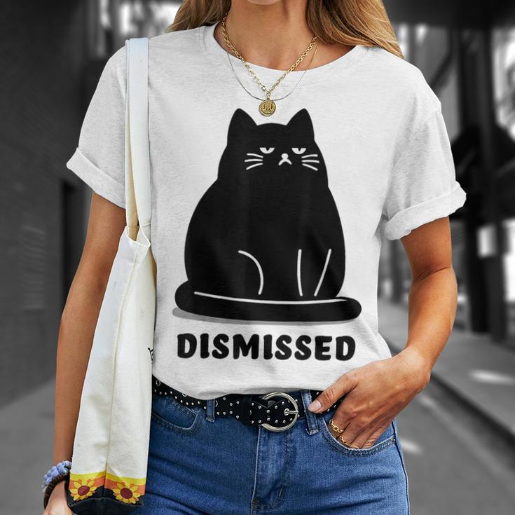 Annoyed Cat Dismissedarcastic Rolling Eyes カワイイキャット Tシャツ 彼女への贈り物