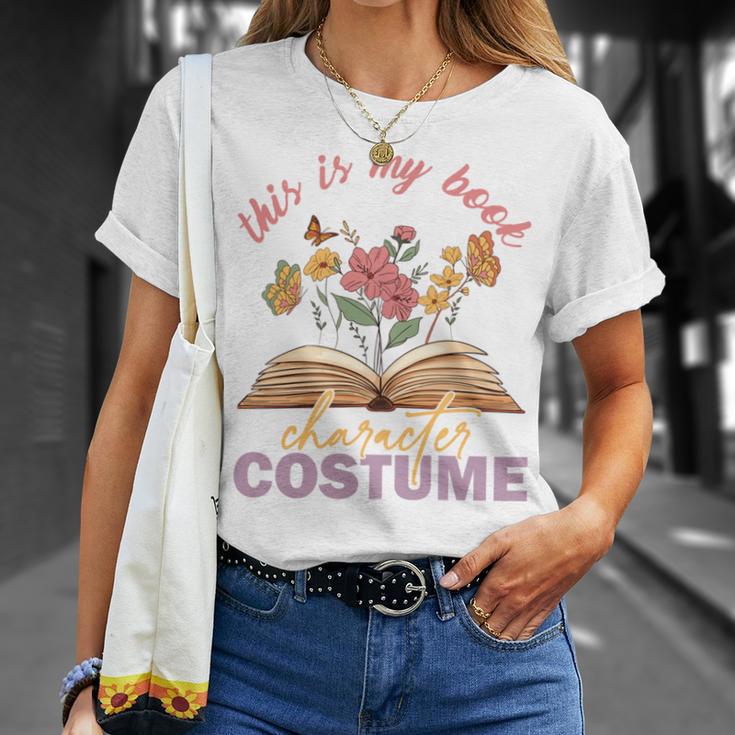 This Is My Book Character Costume Book Lover T-Shirt Gifts for Her This Is My Book Character Costume Book Lover T-Shirt Gifts for Her