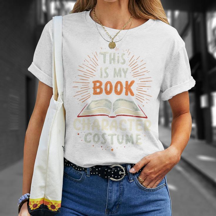 This Is My Book Character Costume Premium Tri-Blend T-Shirt Gifts for Her