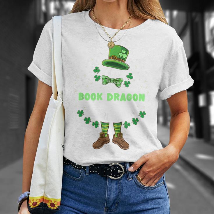 Im The Book Dragon Leprechaun St Patricks Day T-Shirt Gifts for Her