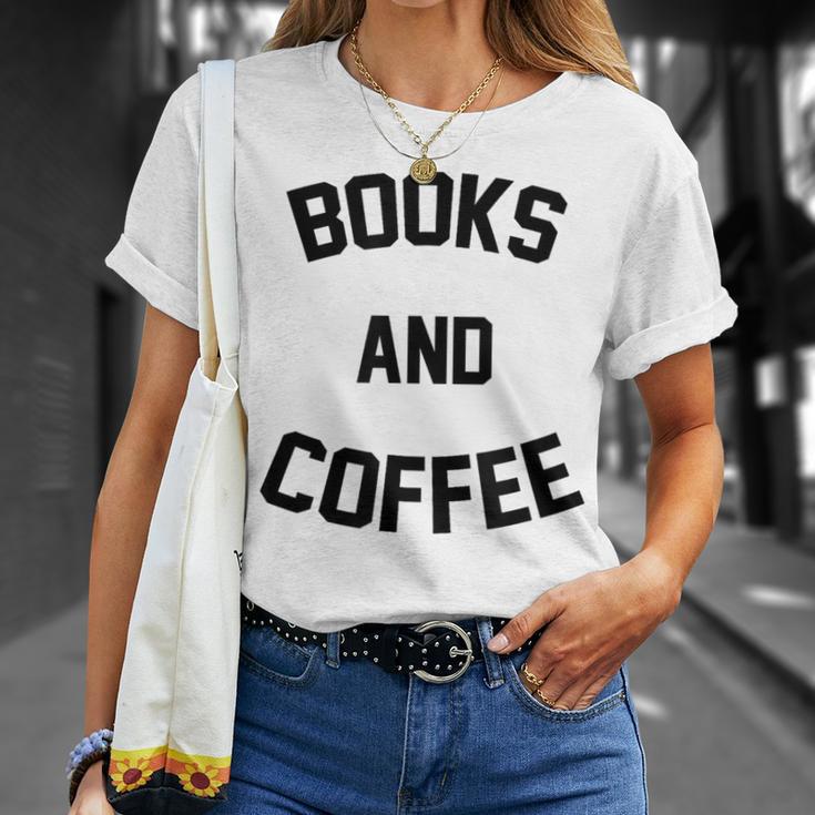 Books And Coffee Reading Lover T-Shirt Gifts for Her Books And Coffee Reading Lover T-Shirt Gifts for Her