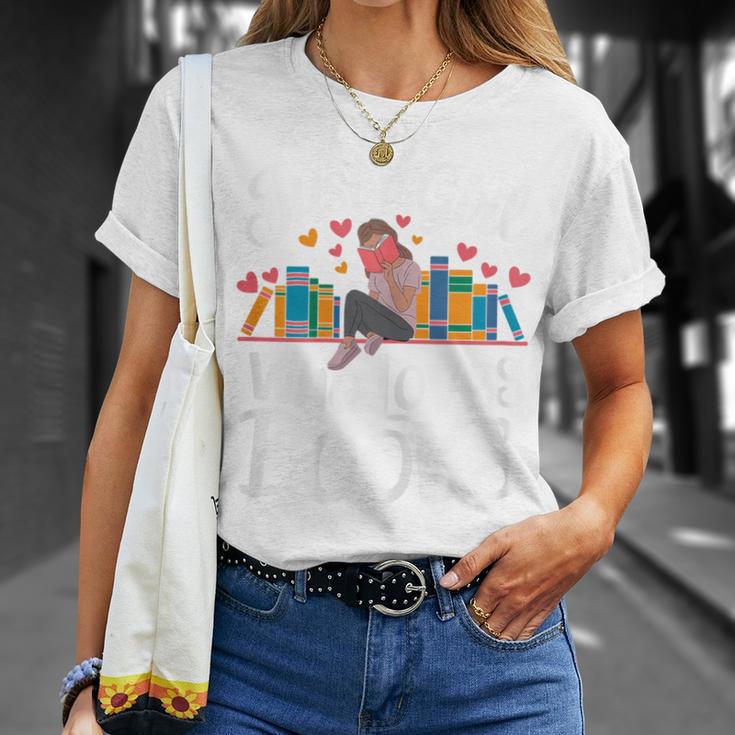 Bookworm Book Just A Girl Who Loves Books T-Shirt Gifts for Her