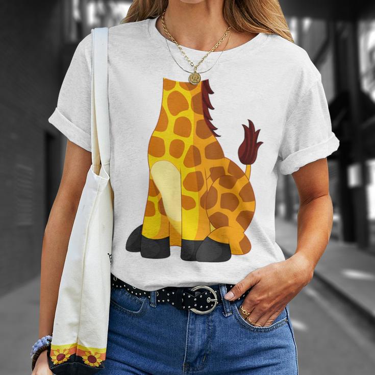 Camisa De Jirafa Para Adultos Niños Hombres Es Disfraz De Jirafa Camiseta unisex Regalos para ella