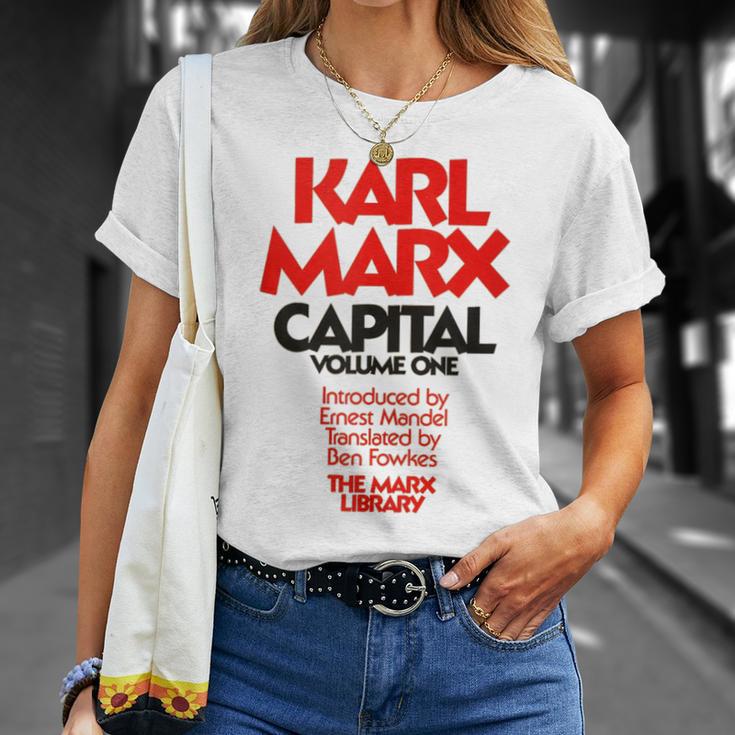 Capital Karl Marx Vintage Book Cover T-Shirt Gifts for Her Capital Karl Marx Vintage Book Cover T-Shirt Gifts for Her