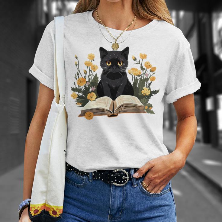 Cat Shirts For Women Book Lover Shirt Cute Cat And Book Premium Tri-Blend T-Shirt Gifts for Her Cat Shirts For Women Book Lover Shirt Cute Cat And Book Premium Tri-Blend T-Shirt Gifts for Her