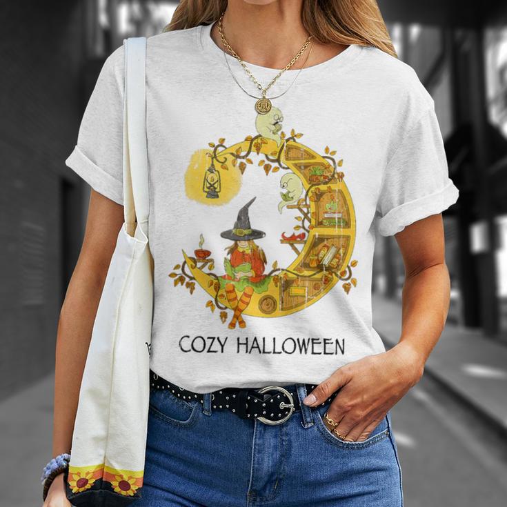 Cozy Halloween Coloring Book Adult Coloring T-Shirt Gifts for Her