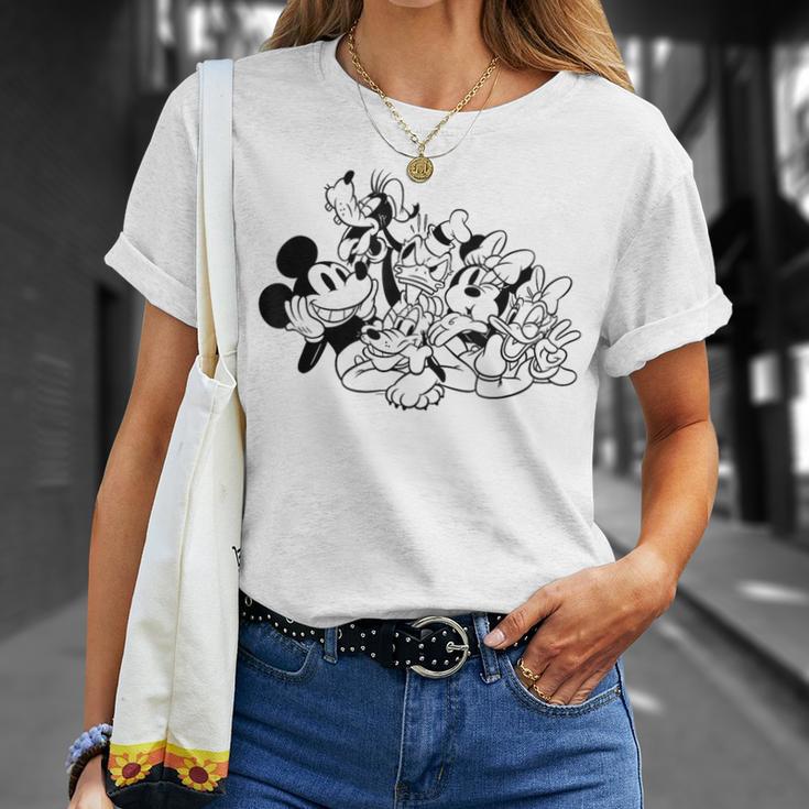 Disney Mickey And Friends Coloring Book T-Shirt Gifts for Her