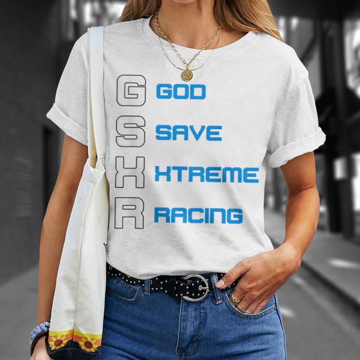Gixxer、Evolution、Gsxr、ロードレース、オートバイ、オートバイ、バイク。 Tシャツ 彼女への贈り物